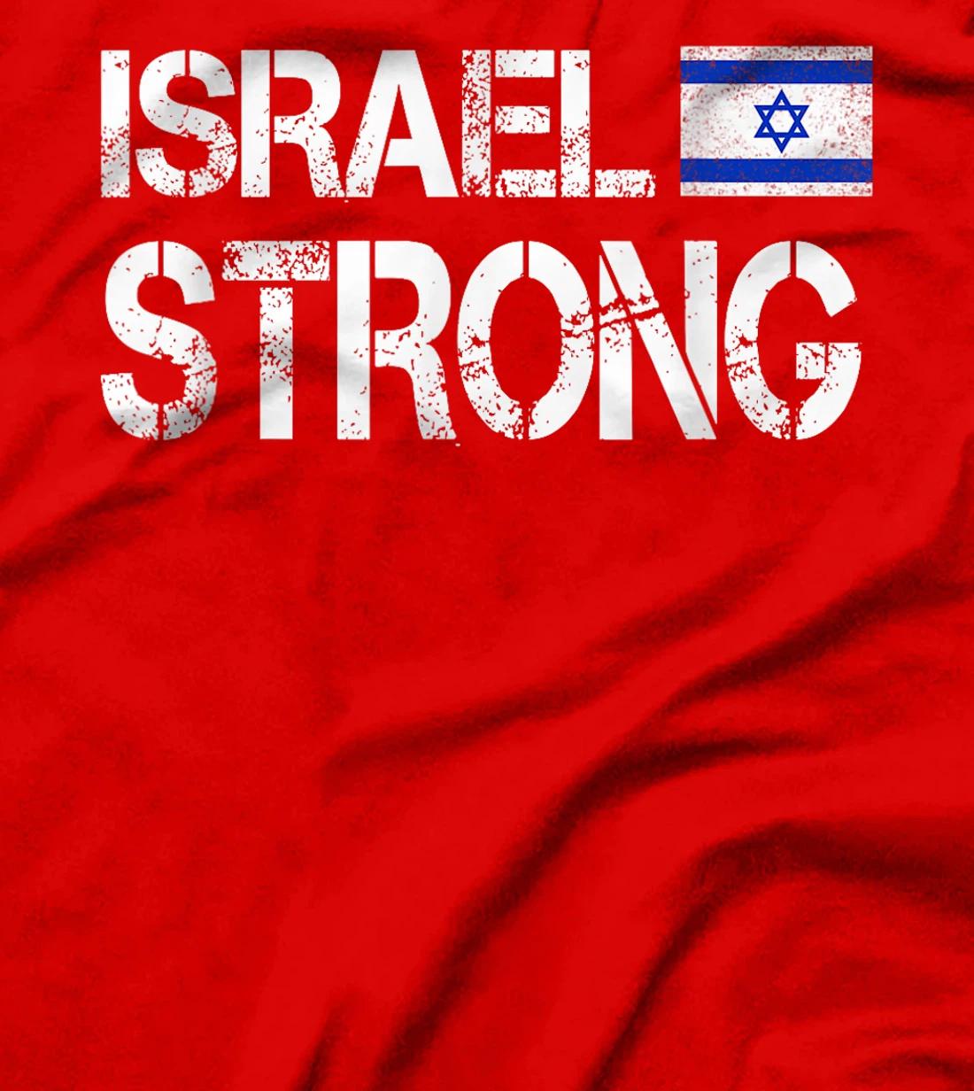 Israel Flag Israel Strong Patriotic Men Women Retro Vintage T-Shirt