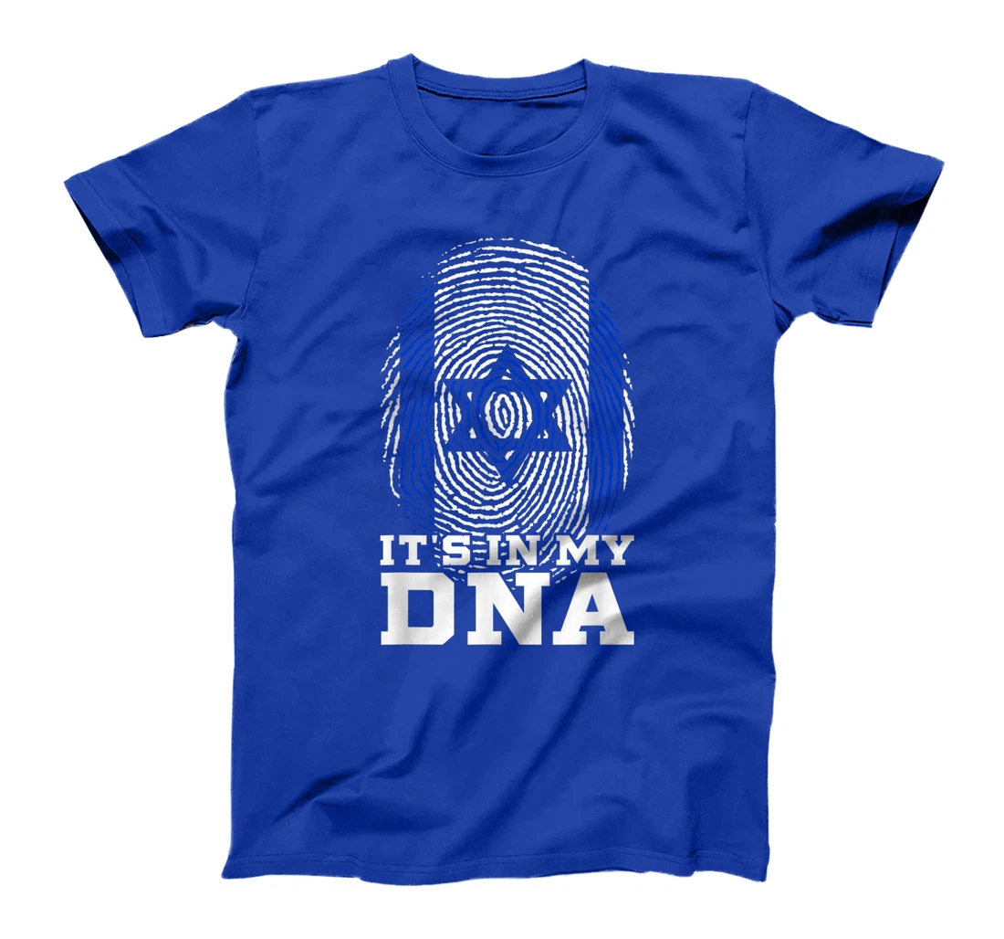 Hebrew Holy Jerusalem Israeli DNA Gift Idea Israel T-Shirt