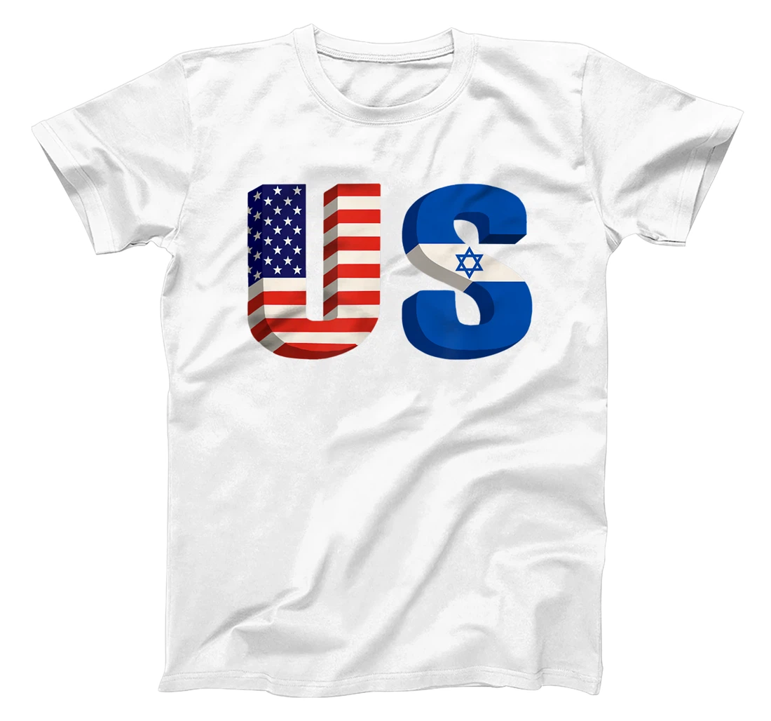 Flag of Israel and America, Jewish Americans T-Shirt