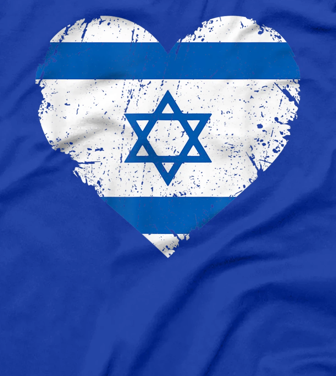 I Heart Israel Israeli Flag Jewish Art Gifts for Jew Support T-Shirt