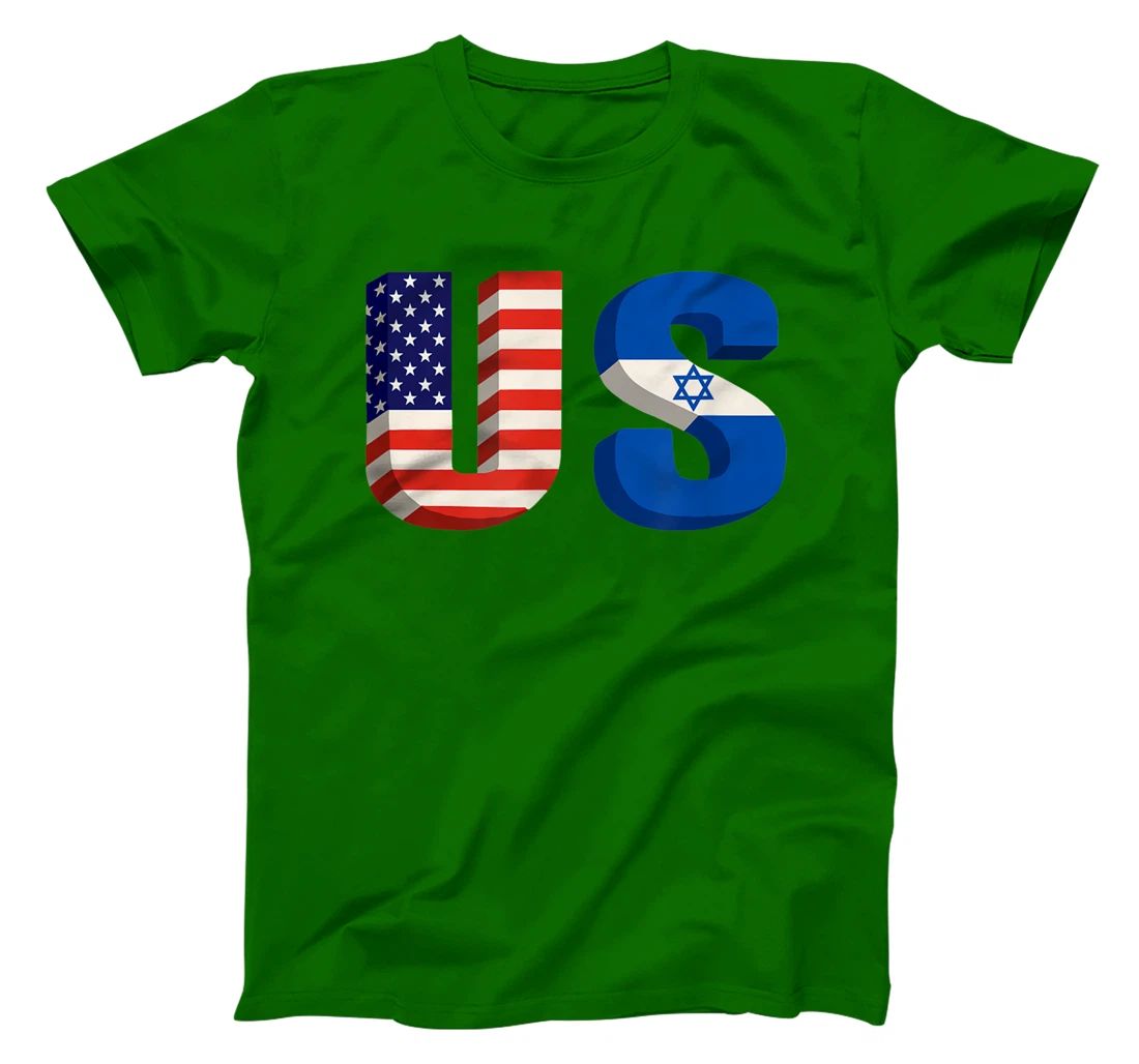 Flag of Israel and America, Jewish Americans T-Shirt