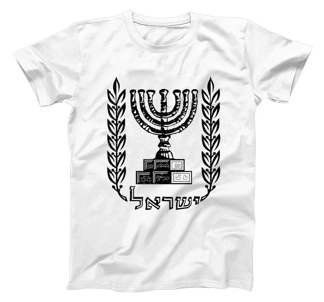 ISRAEL COAT OF ARMS ISRAELI FLAG EMBLEM SYMBOL T-Shirt