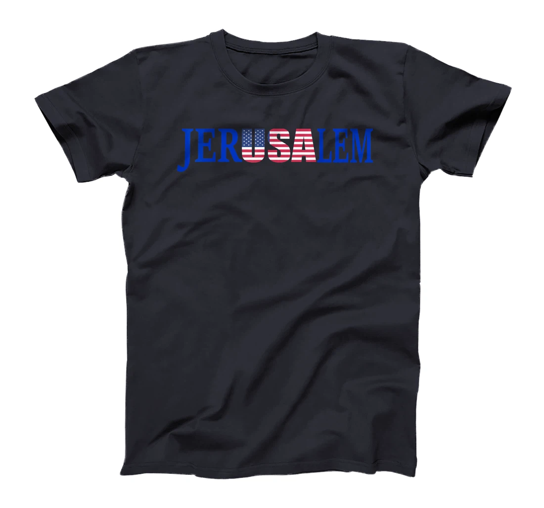 Jerusalem Israel USA Clothing for Men Women Teens T-Shirt