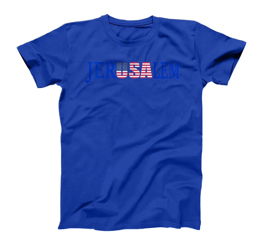 Jerusalem Israel USA Clothing for Men Women Teens T-Shirt