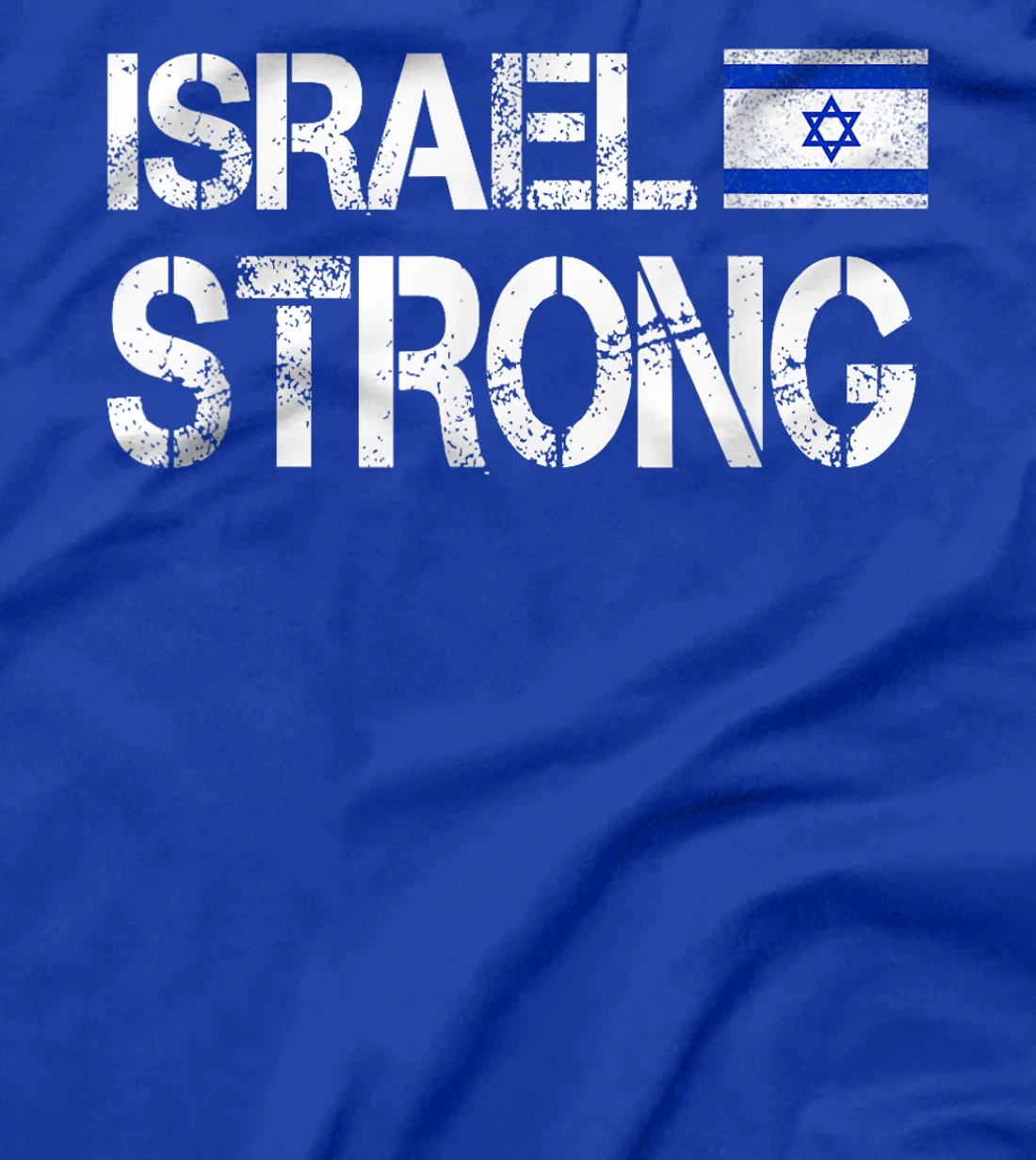 Israel Flag Israel Strong Patriotic Men Women Retro Vintage T-Shirt