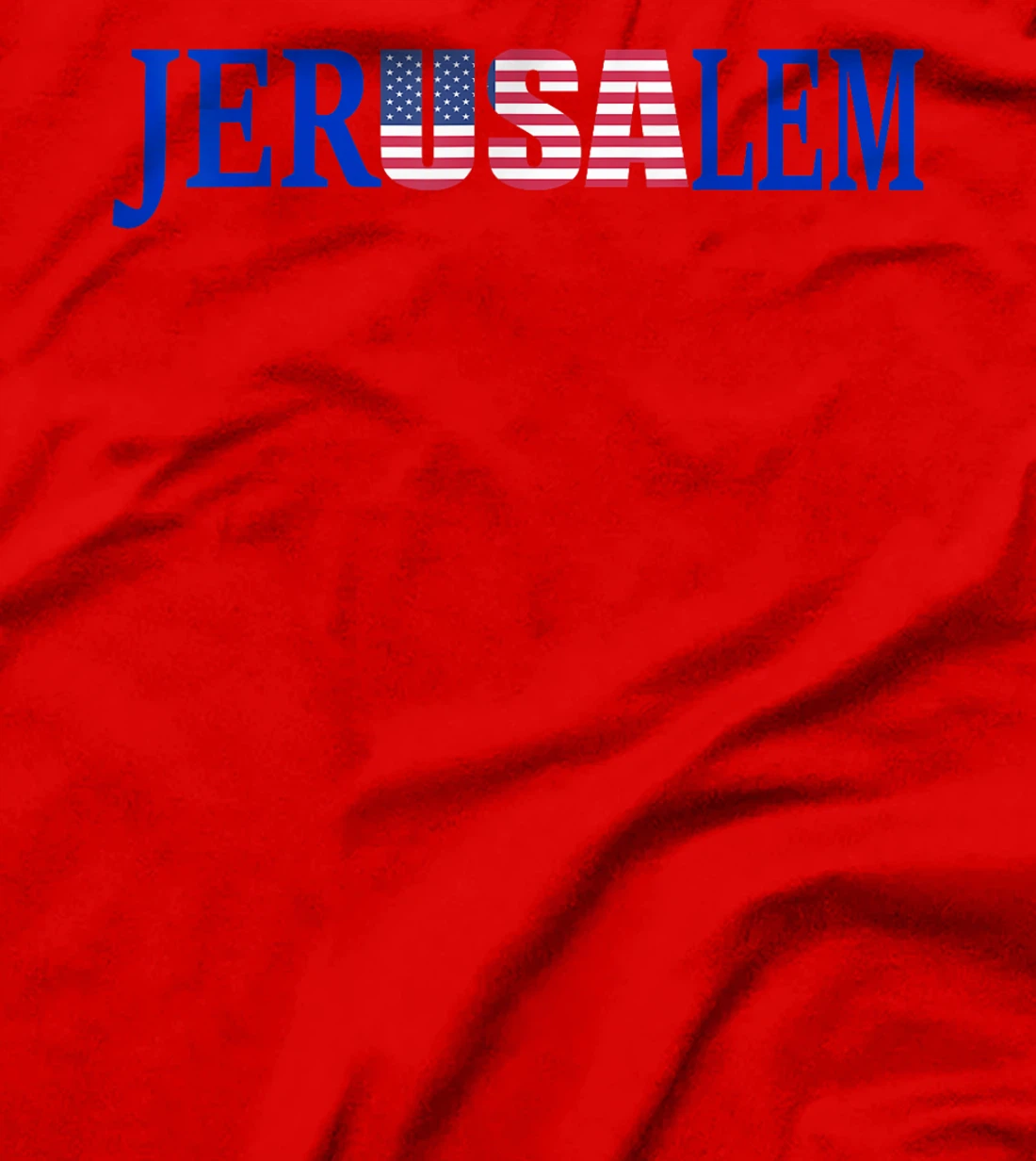 Jerusalem Israel USA Clothing for Men Women Teens T-Shirt
