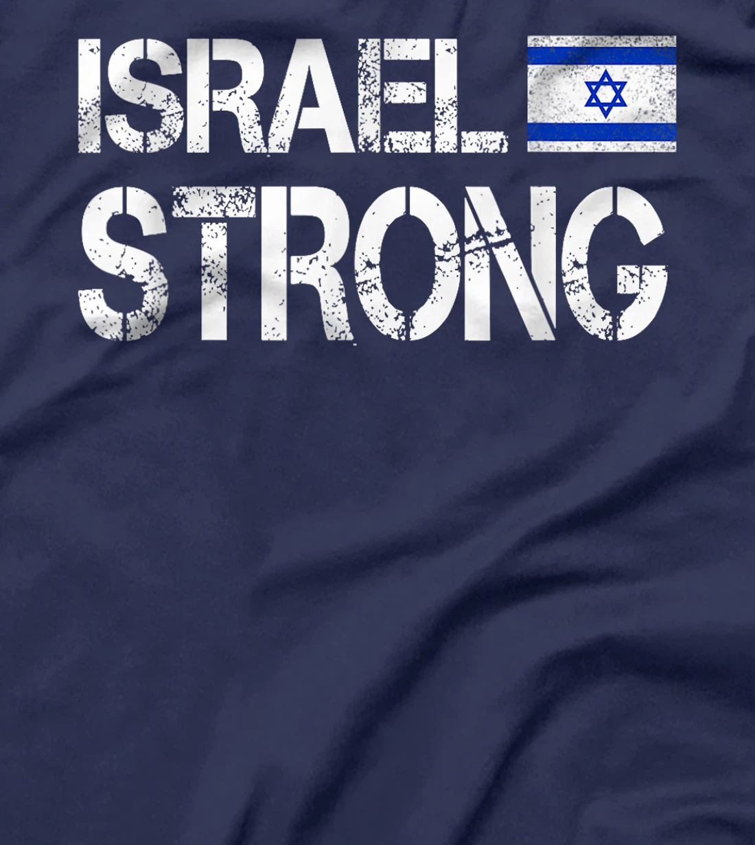 Israel Flag Israel Strong Patriotic Men Women Retro Vintage T-Shirt