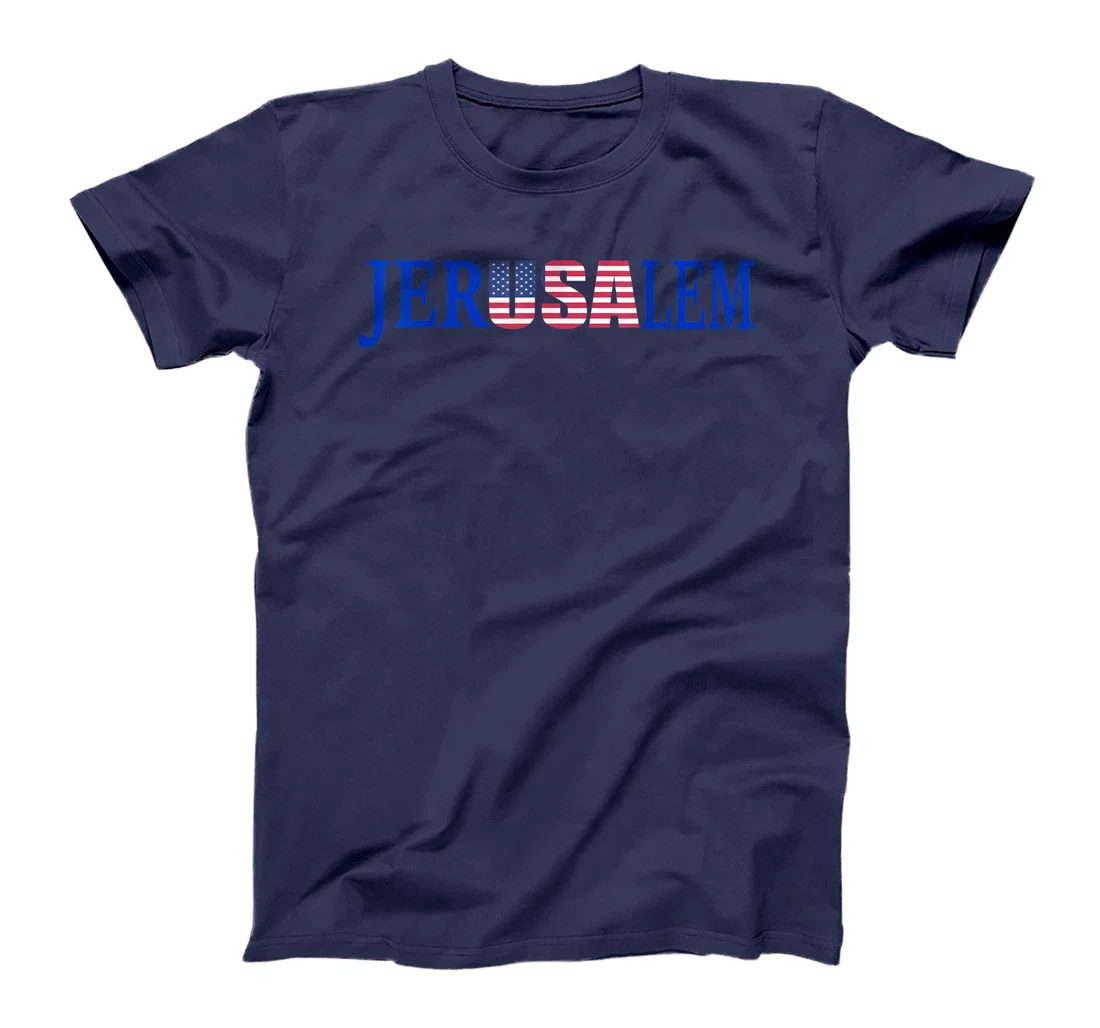 Jerusalem Israel USA Clothing for Men Women Teens T-Shirt