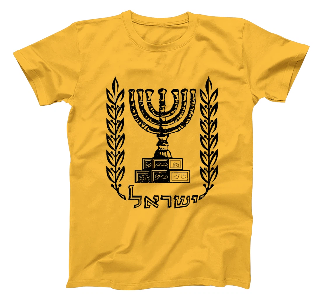 ISRAEL COAT OF ARMS ISRAELI FLAG EMBLEM SYMBOL T-Shirt
