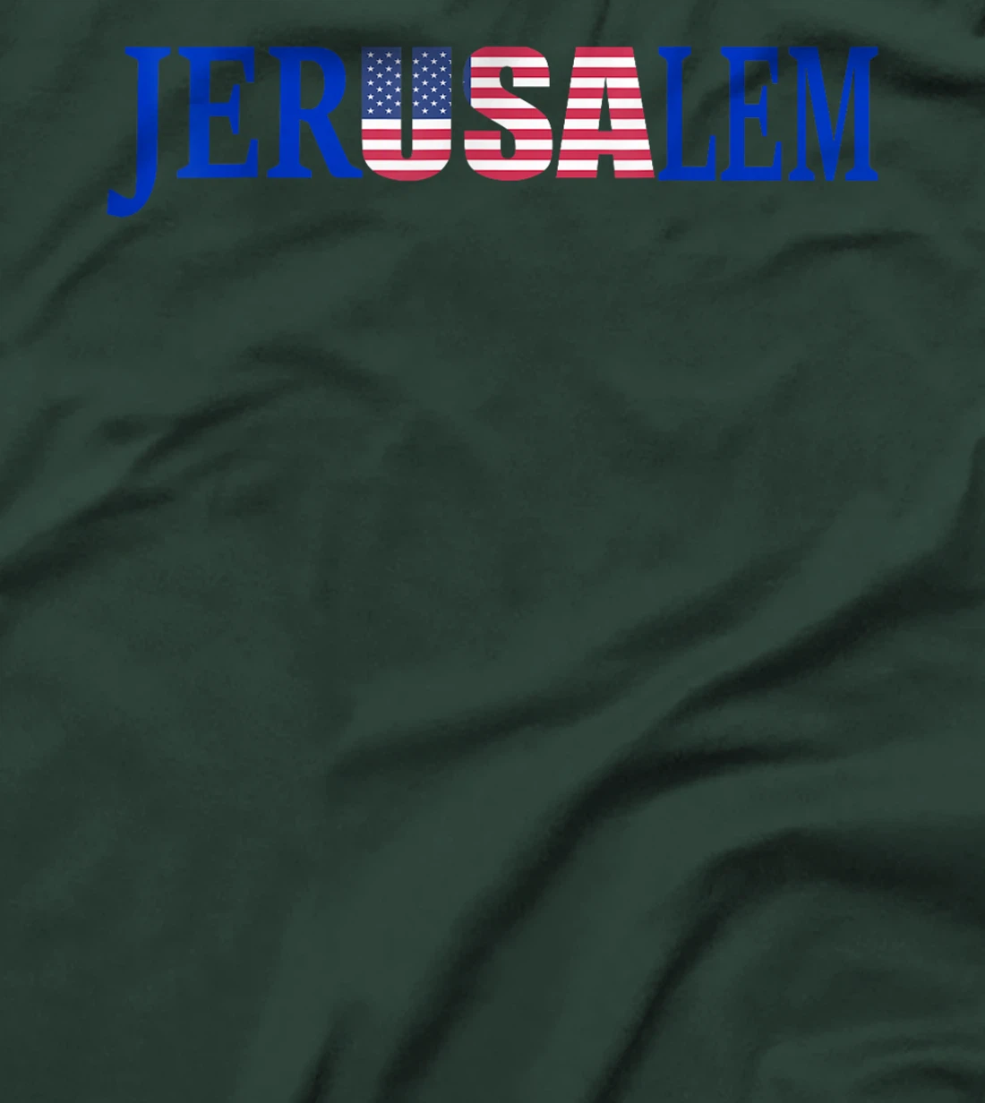 Jerusalem Israel USA Clothing for Men Women Teens T-Shirt