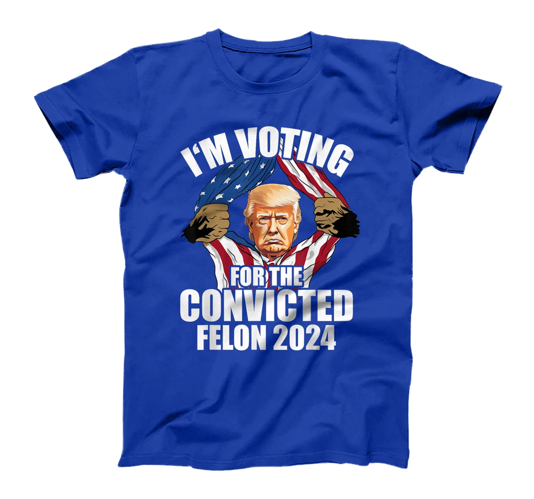 I'm Voting Convicted Felon Trump 2024 T-Shirt