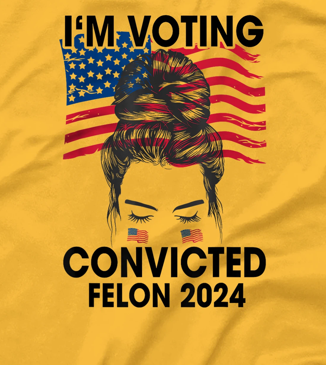 Trump 2024 Convicted Felon, I'm Voting Convicted Felon 2024 T-Shirt