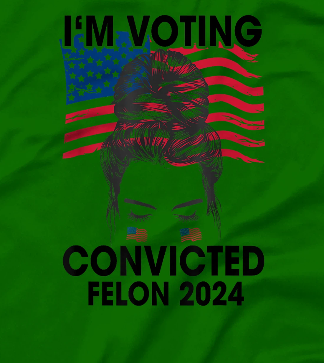 Trump 2024 Convicted Felon, I'm Voting Convicted Felon 2024 T-Shirt