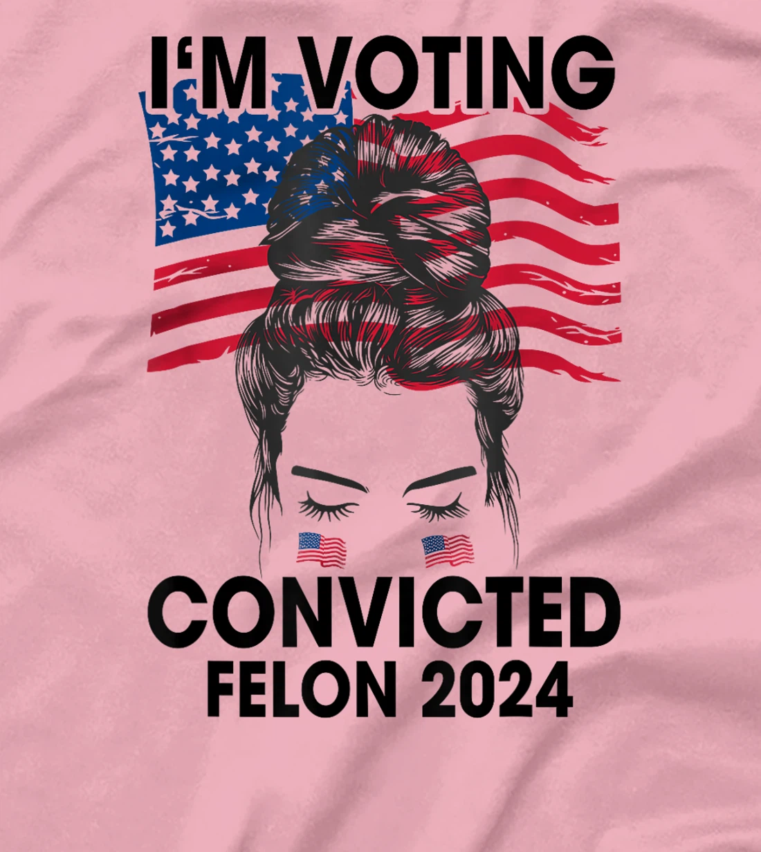Trump 2024 Convicted Felon, I'm Voting Convicted Felon 2024 T-Shirt