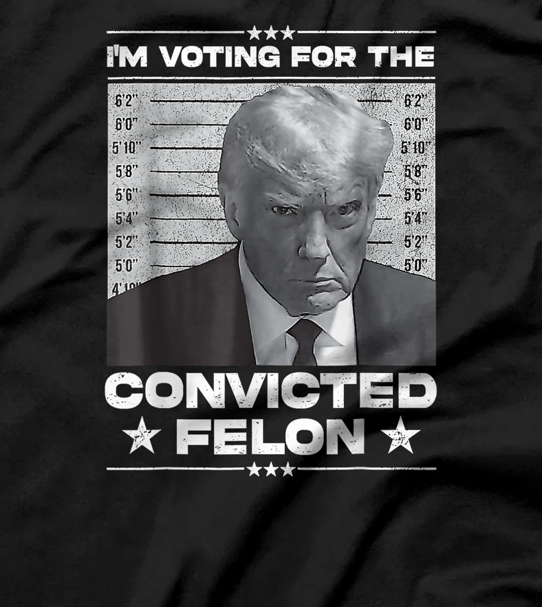 I'm Voting Convicted Felon 2024 Trump 2024 Convicted Felon T-Shirt