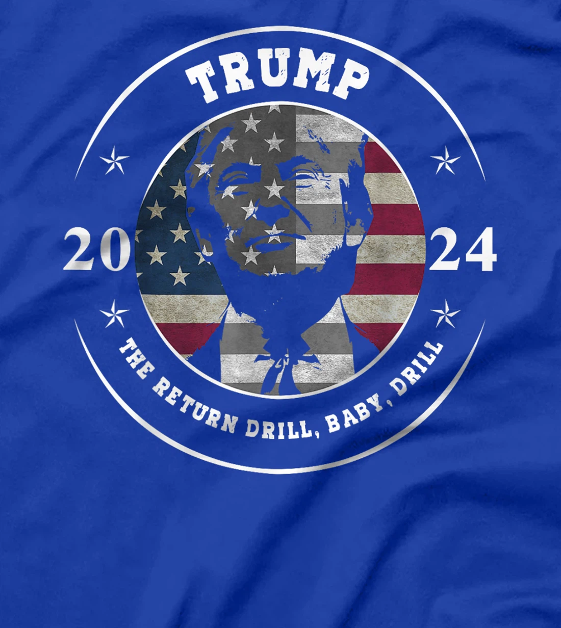 Trump Shirt Drill Baby Drill US Flag Republican 4th Of July T-Shirt