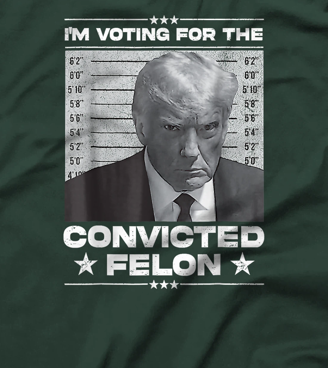 I'm Voting Convicted Felon 2024 Trump 2024 Convicted Felon T-Shirt