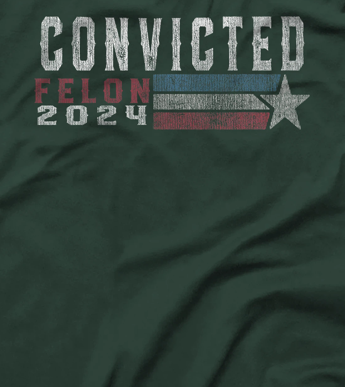 Trump 2024 Convicted Felon, I'm Voting Convicted Felon 2024 Premium T-Shirt