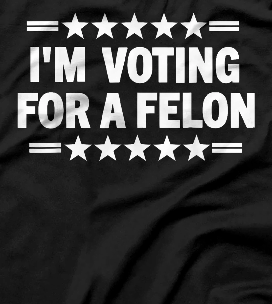 I'm Voting For A Felon Donald Trump 2024 Take America Back T-Shirt