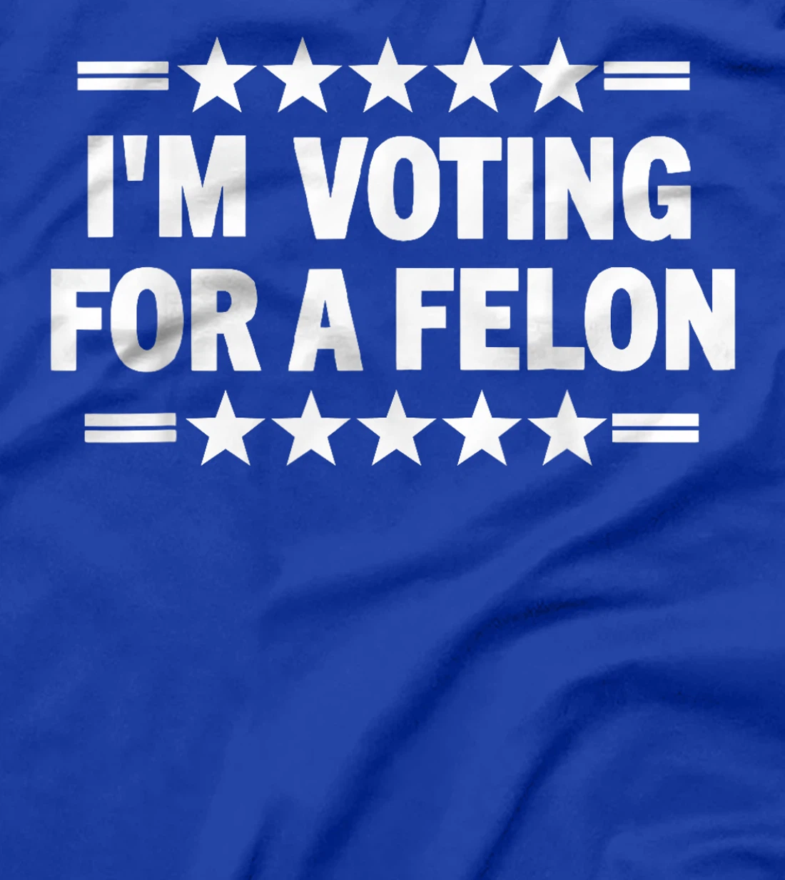 I'm Voting For A Felon Donald Trump 2024 Take America Back T-Shirt
