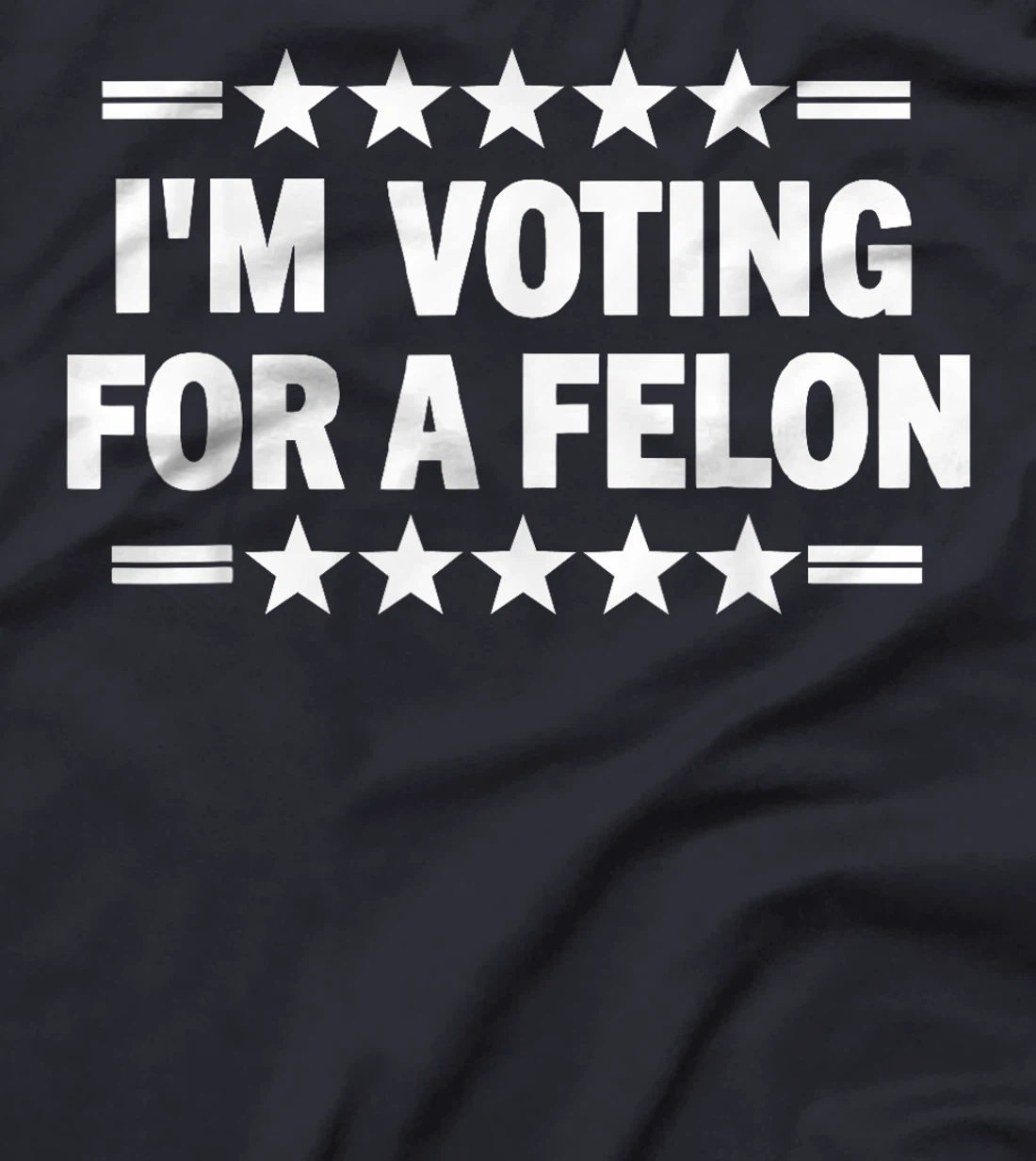 I'm Voting For A Felon Donald Trump 2024 Take America Back T-Shirt