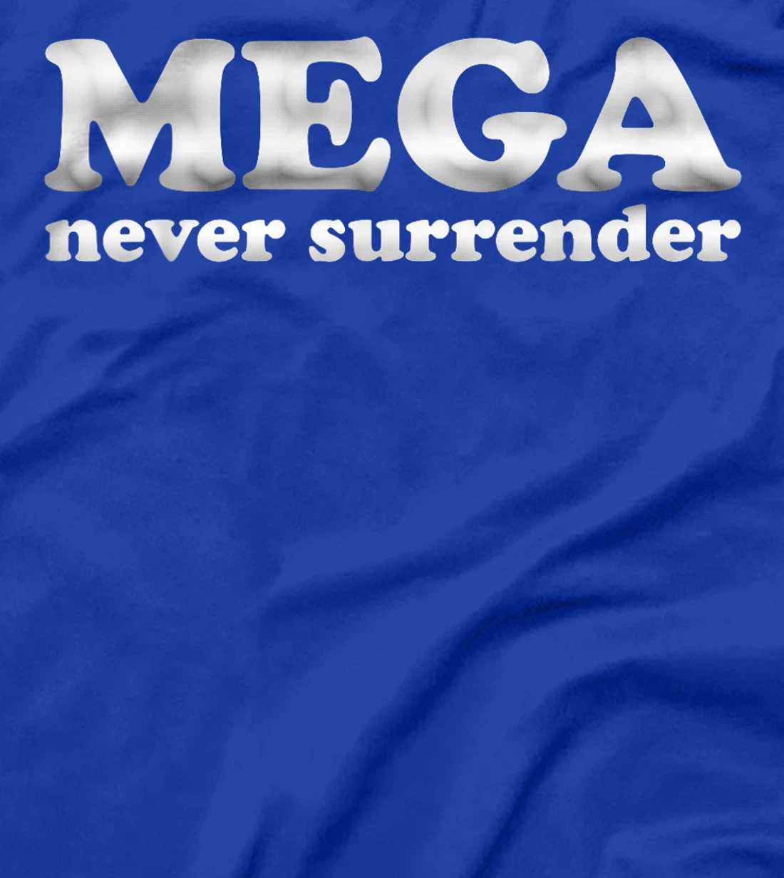 Womens Trump Dark MAGA Never Surrender T-Shirt