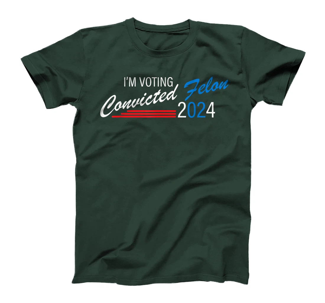 I'm Voting Convicted Felon 2024 Jackass Trump T-Shirt