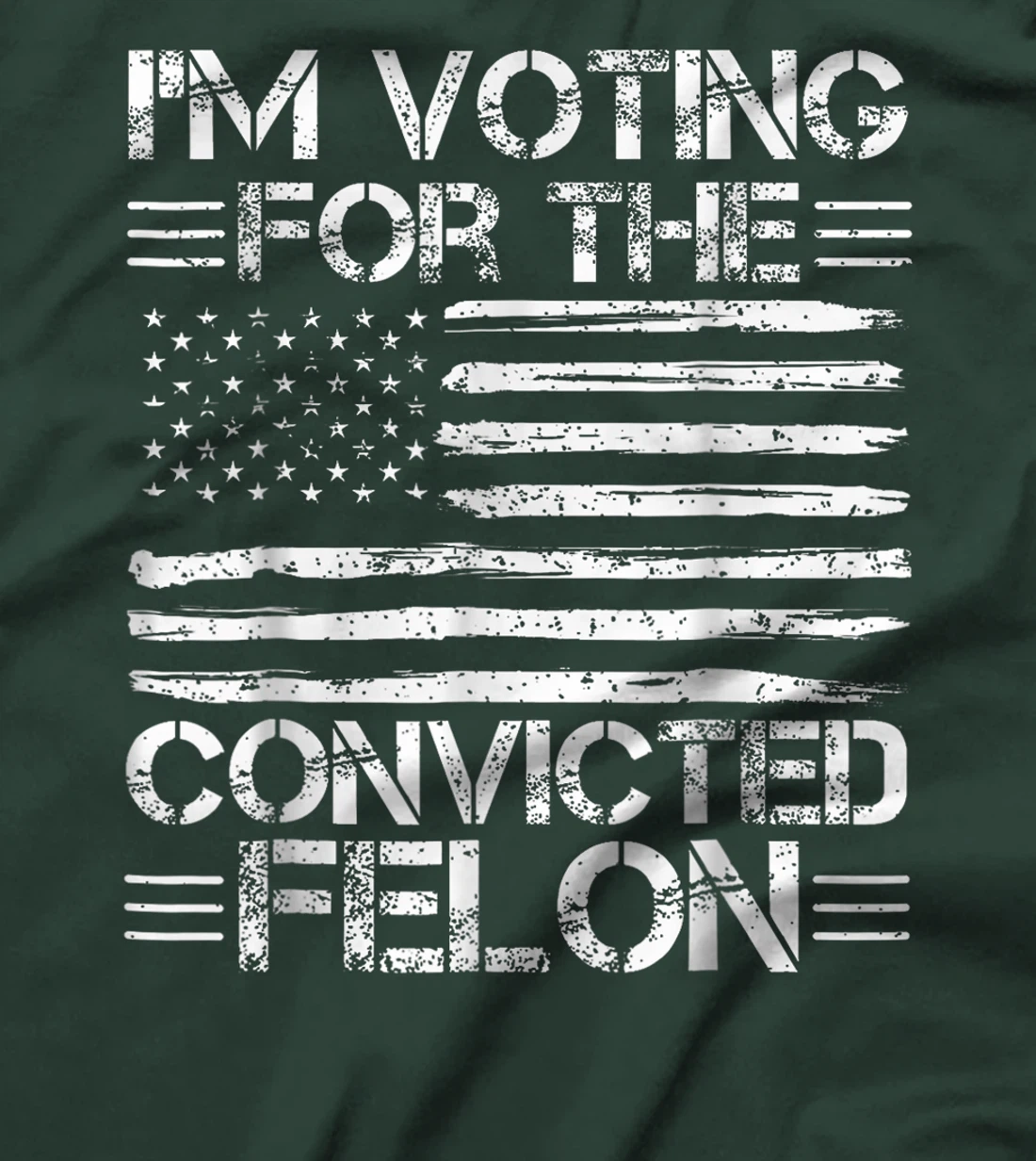 Trump 2024 Convicted Felon, I'm Voting Convicted Felon 2024 T-Shirt
