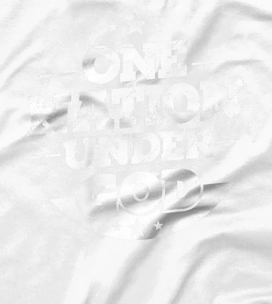 Groovy One Nation Under God Awesome 4th Of July Premium T-Shirt