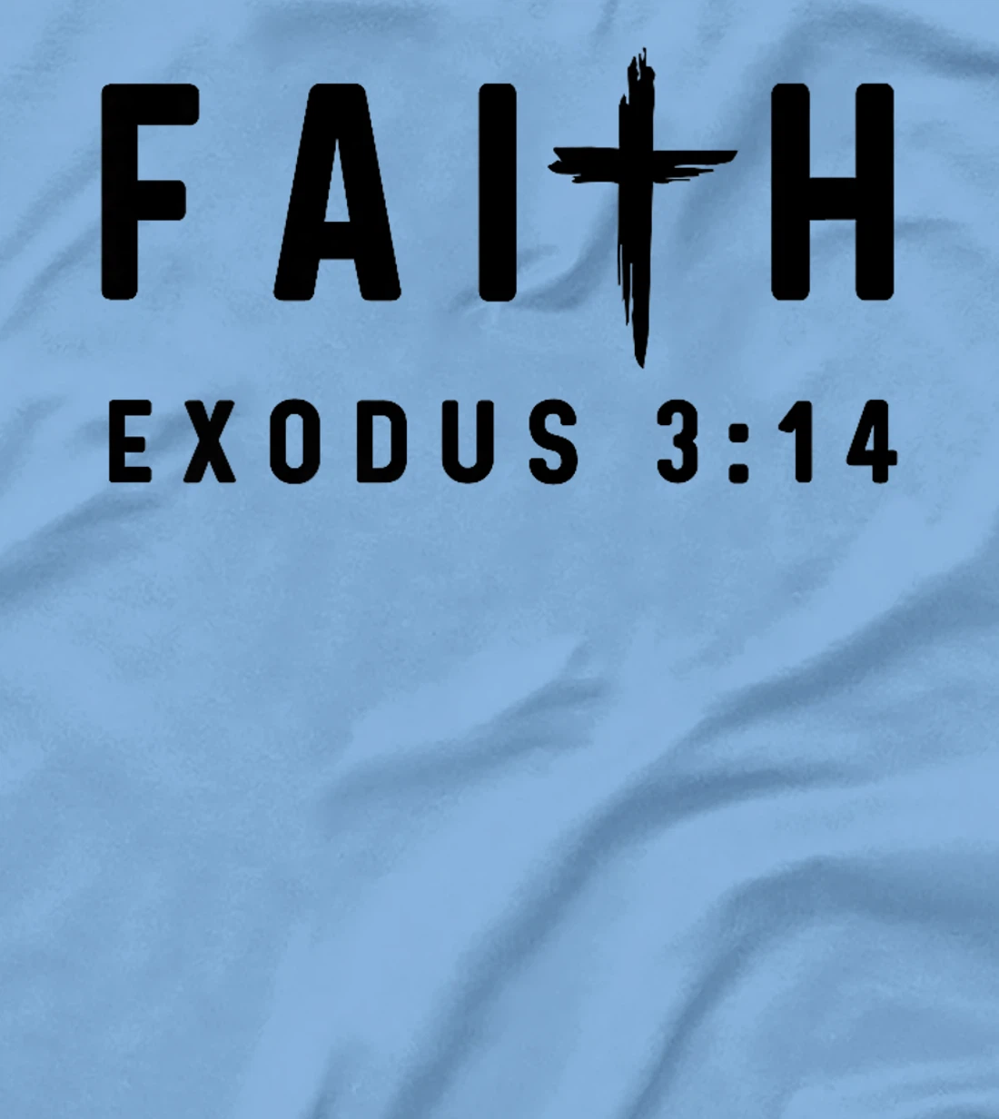 Exodus 3:14 3 14 Faith God Jesus Religious Quote Christiann Premium T-Shirt