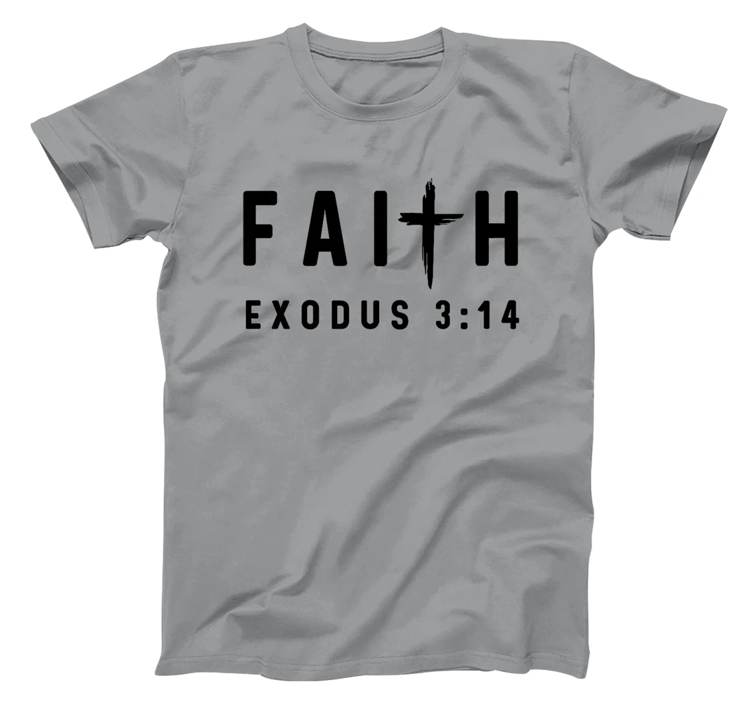 Exodus 3:14 3 14 Faith God Jesus Religious Quote Christiann Premium T-Shirt