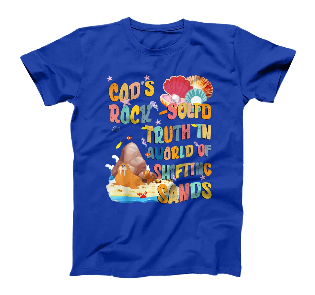 VBS 2024 God's Rock Solid Truth In A World Of Shifting Sands T-Shirt