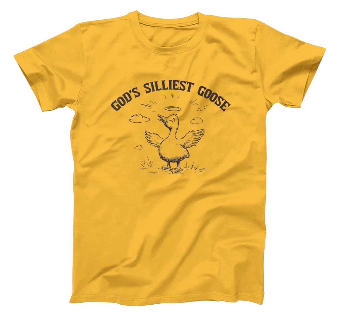 God's Silliest Goose Funny Goose Sarcastic Vintage 90s T-Shirt