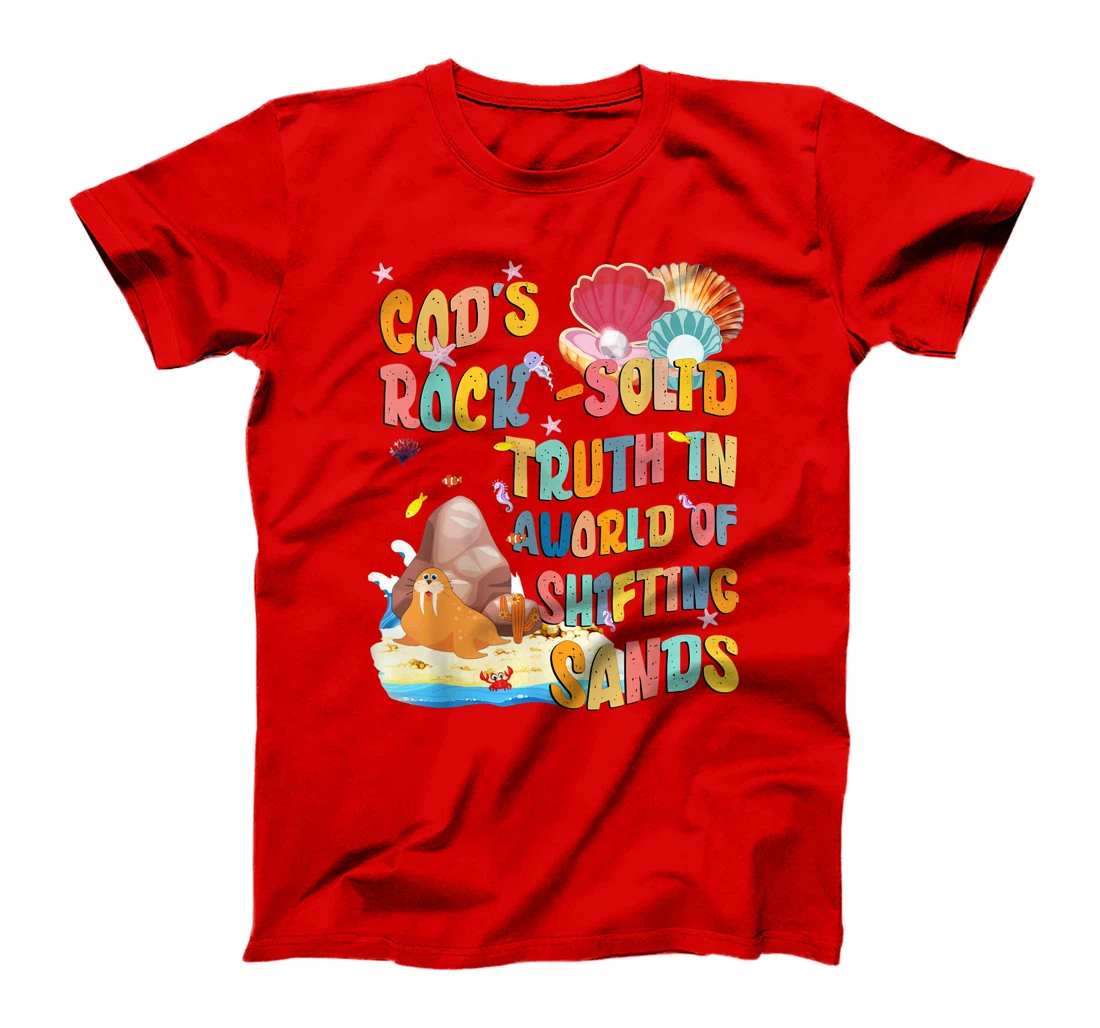 VBS 2024 God's Rock Solid Truth In A World Of Shifting Sands T-Shirt