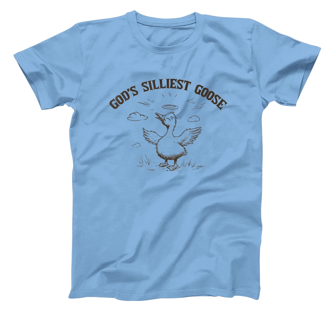 God's Silliest Goose Funny Goose Sarcastic Vintage 90s T-Shirt
