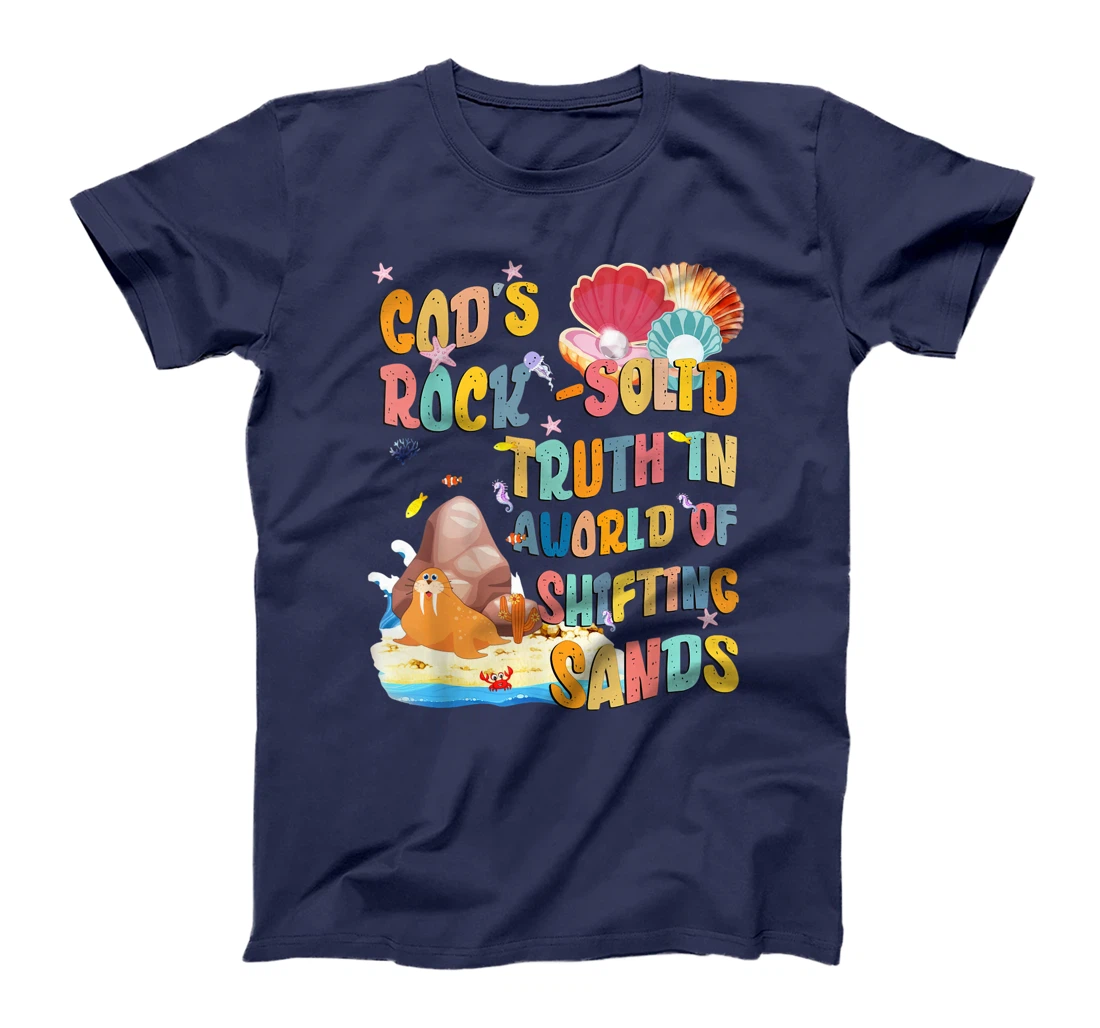VBS 2024 God's Rock Solid Truth In A World Of Shifting Sands T-Shirt