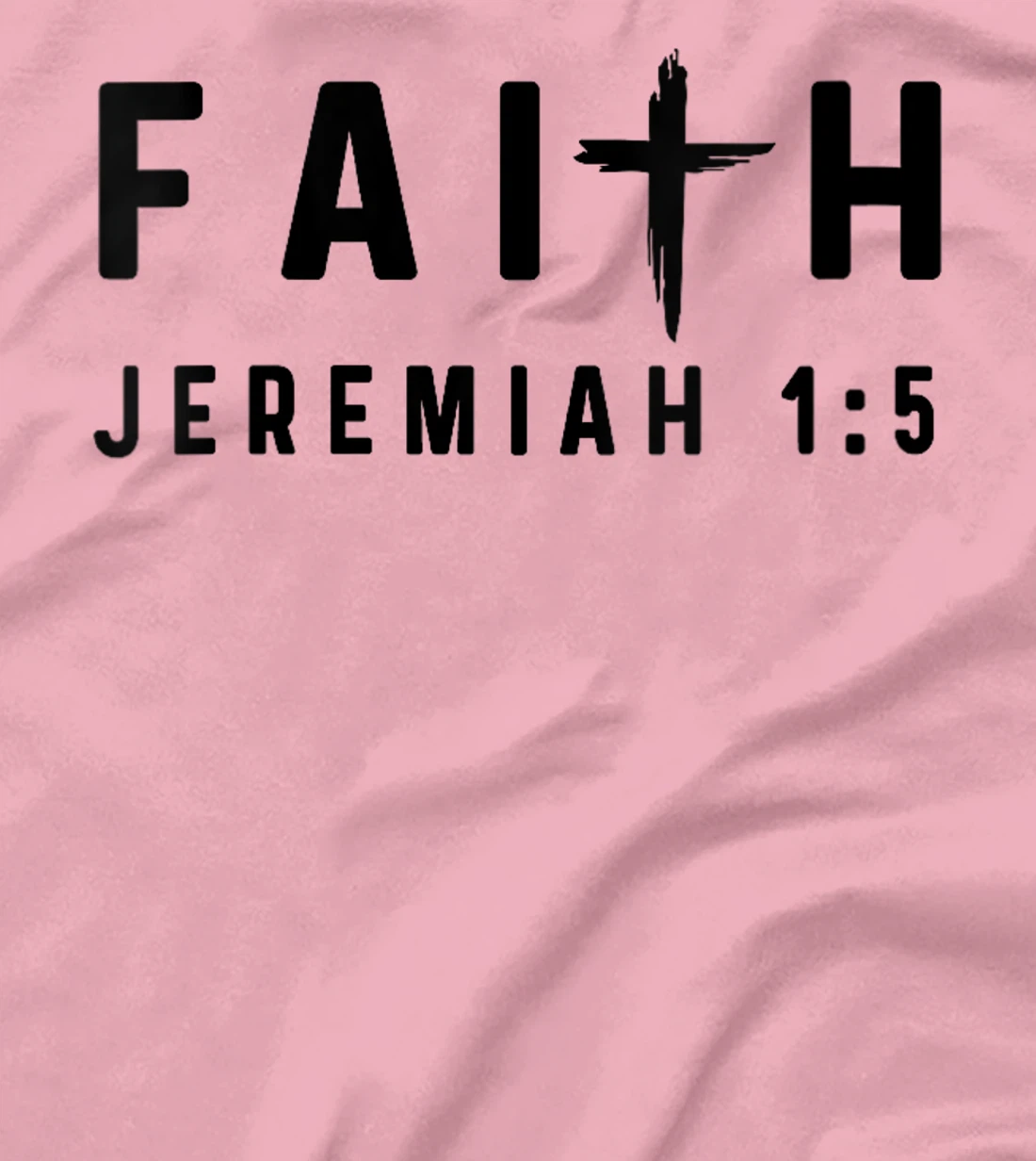 Womens Jeremiah 1:5 1 5 Faith - God Jesus Christian I Knew You T-Shirt