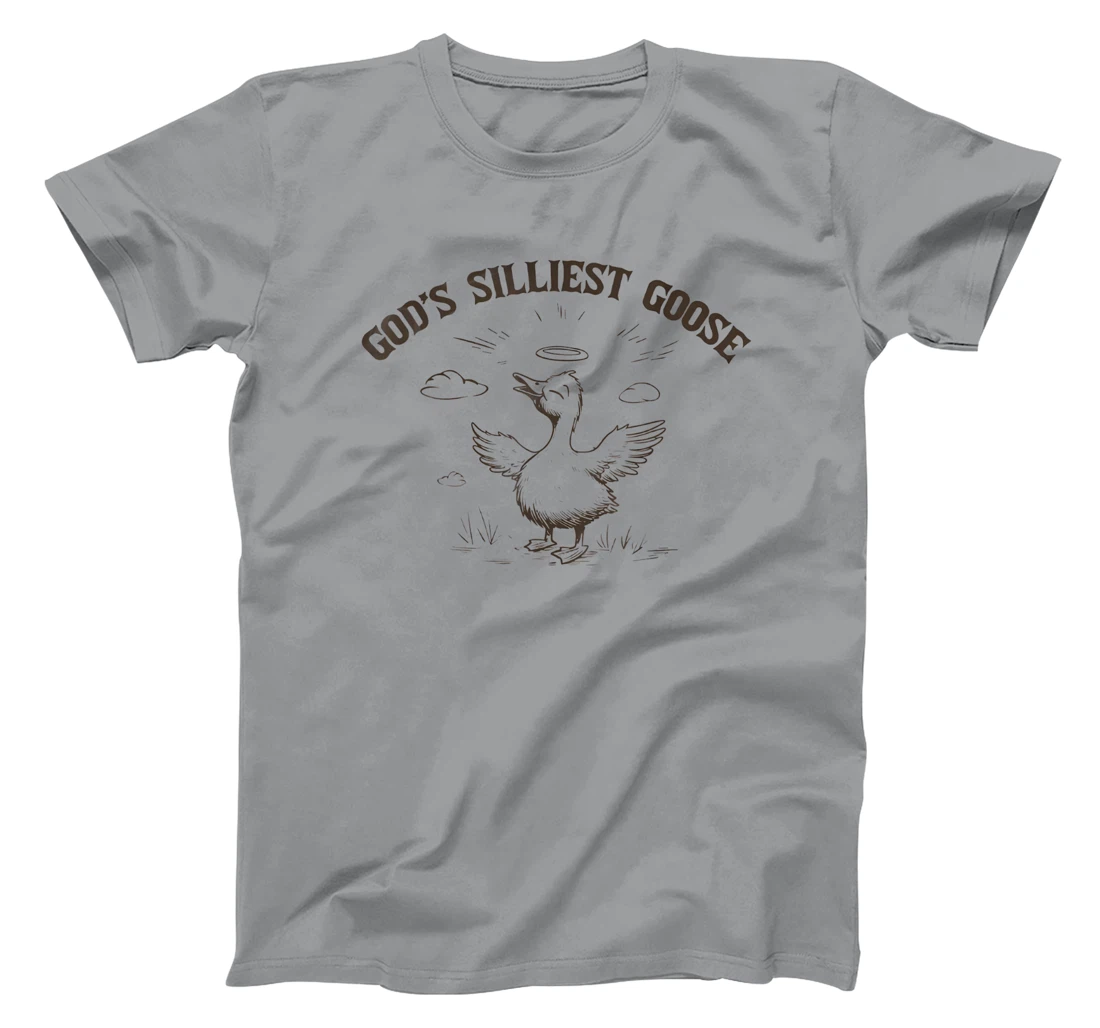 God's Silliest Goose Funny Goose Sarcastic Vintage 90s T-Shirt