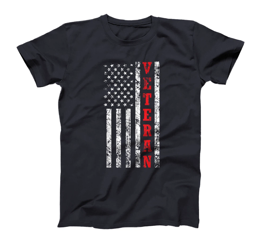 Veteran American Flag Veteran's Day Patriot Gift T-Shirt