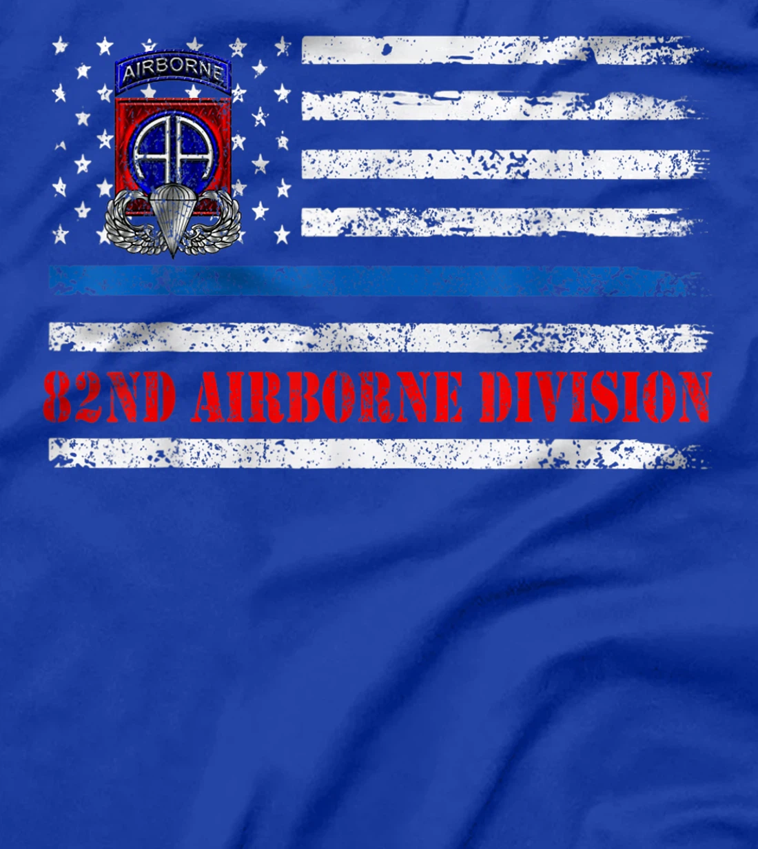 82nd Airborne Division Flag Tshirt, Veterans Day Gift T-Shirt