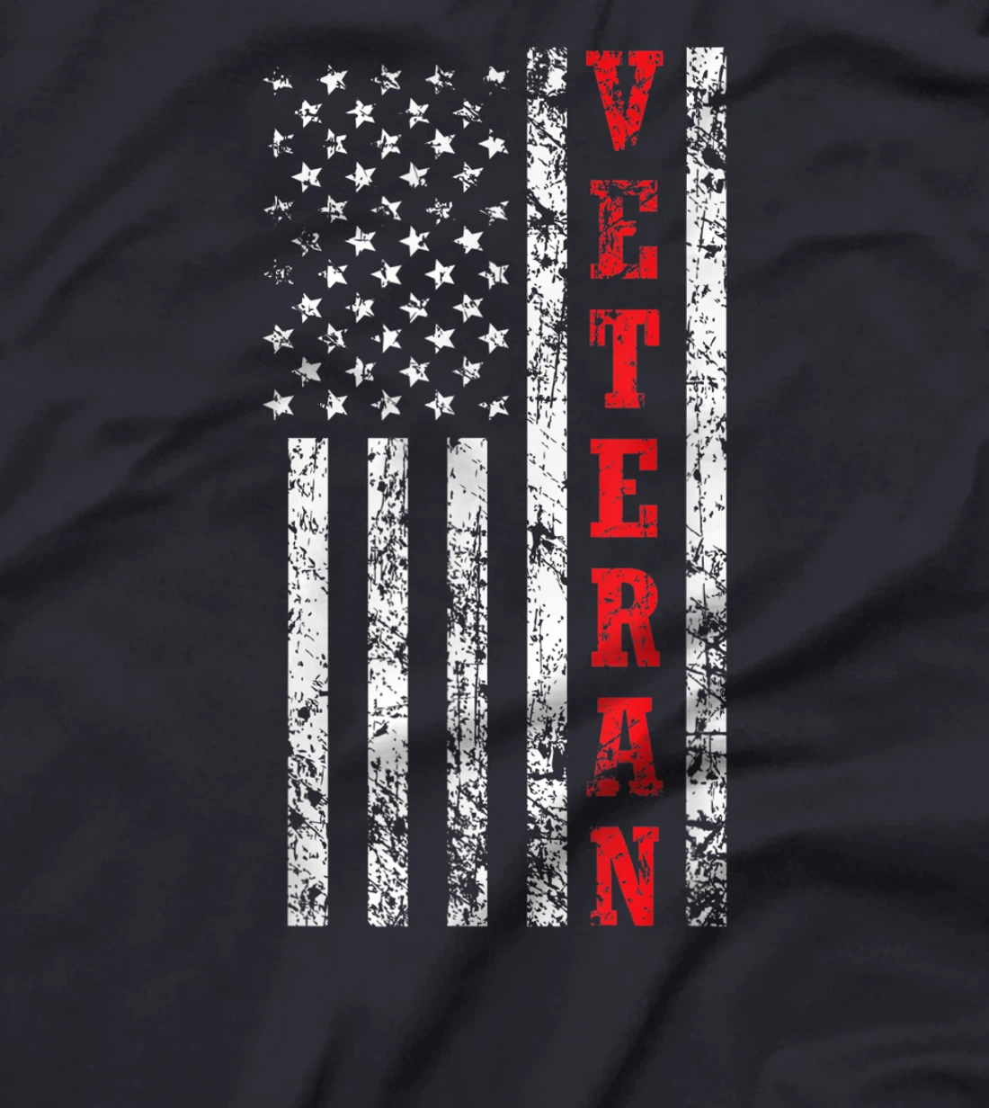 Veteran American Flag Veteran's Day Patriot Gift T-Shirt