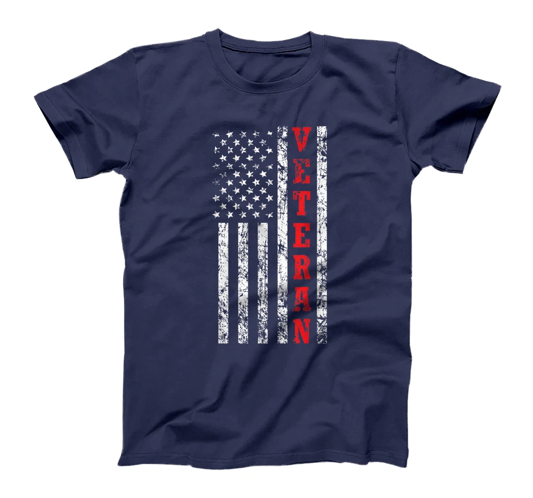 Veteran American Flag Veteran's Day Patriot Gift T-Shirt