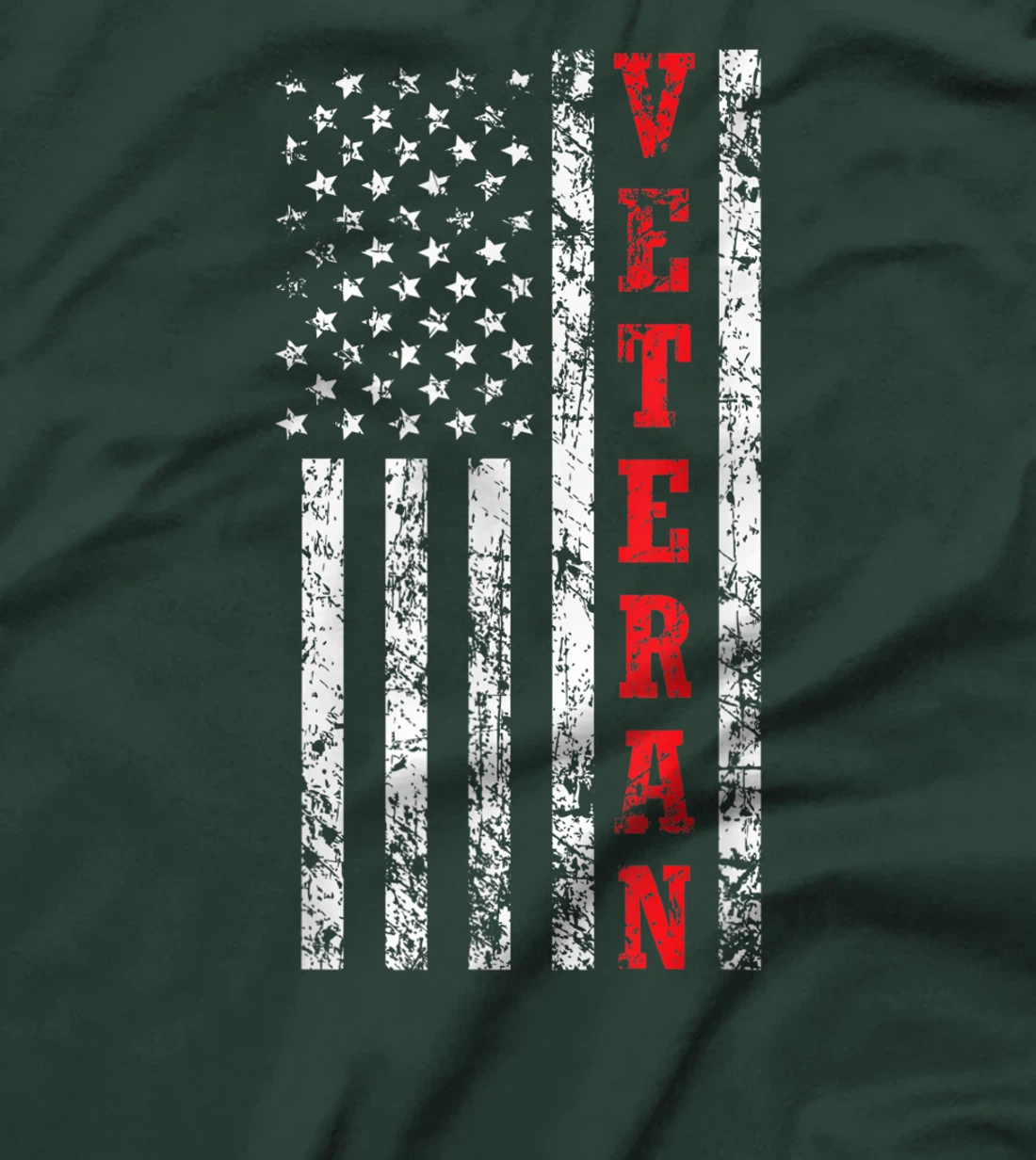 Veteran American Flag Veteran's Day Patriot Gift T-Shirt