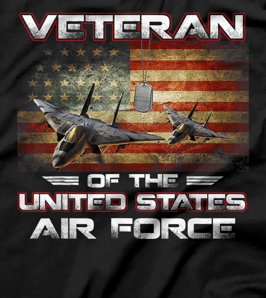 Veteran of the United States US Air Force t-shirt USAF T-Shirt