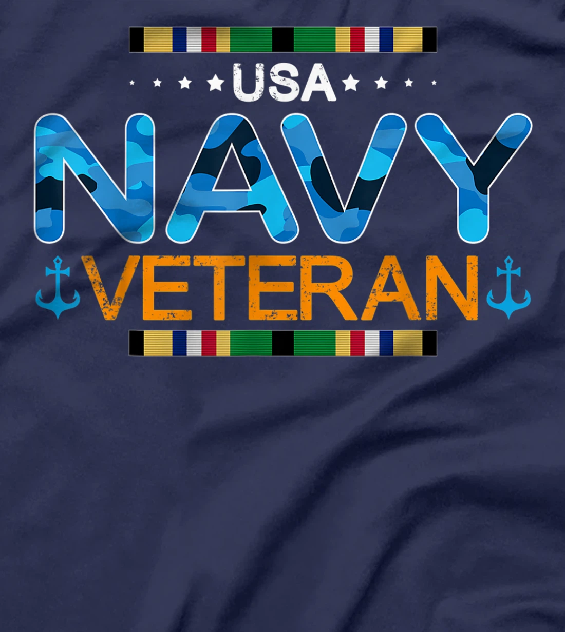 Vintage Navy US Veteran Tshirt for Men–US Navy Proud Gift T-Shirt