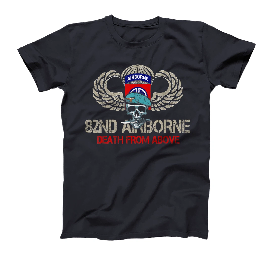 Death From Above 82nd Airborne Division Tshirt, Veterans Day T-Shirt
