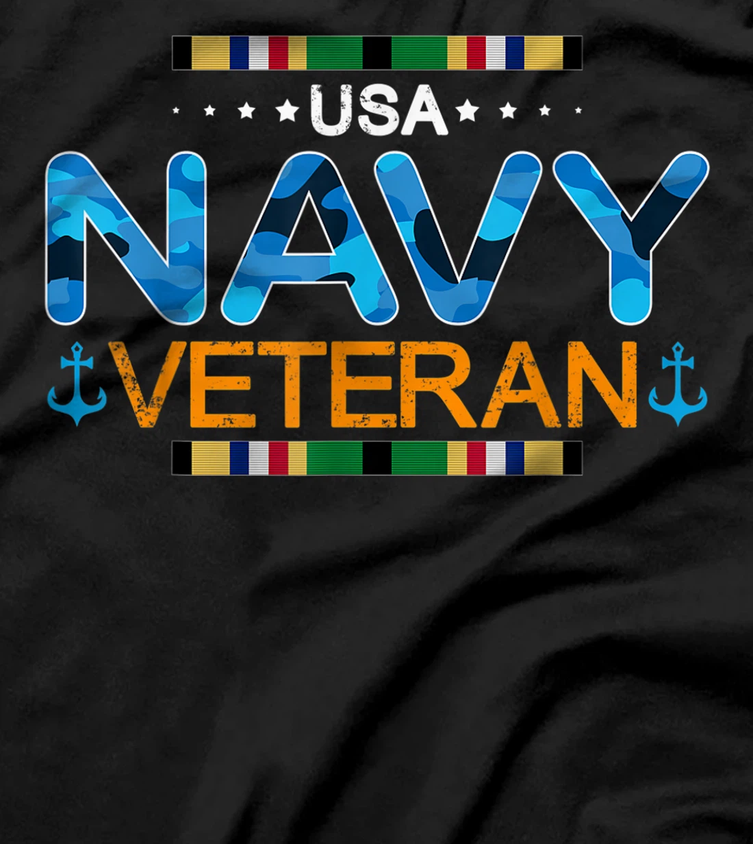 Vintage Navy US Veteran Tshirt for Men–US Navy Proud Gift T-Shirt