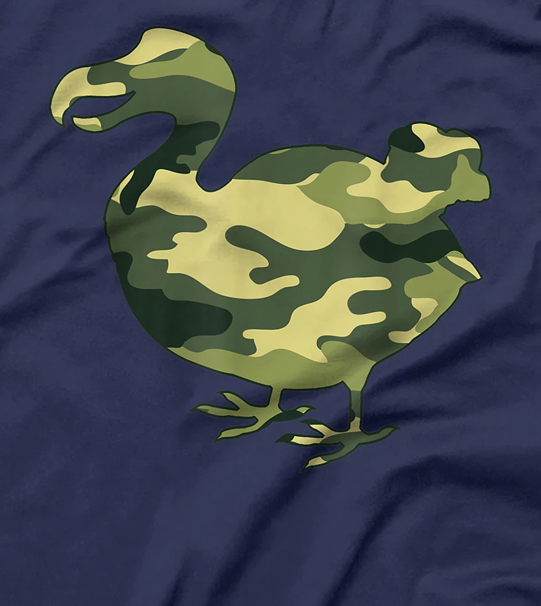 Military Dodo Camo Men Print US Flightless Bird Veteran Gift T-Shirt