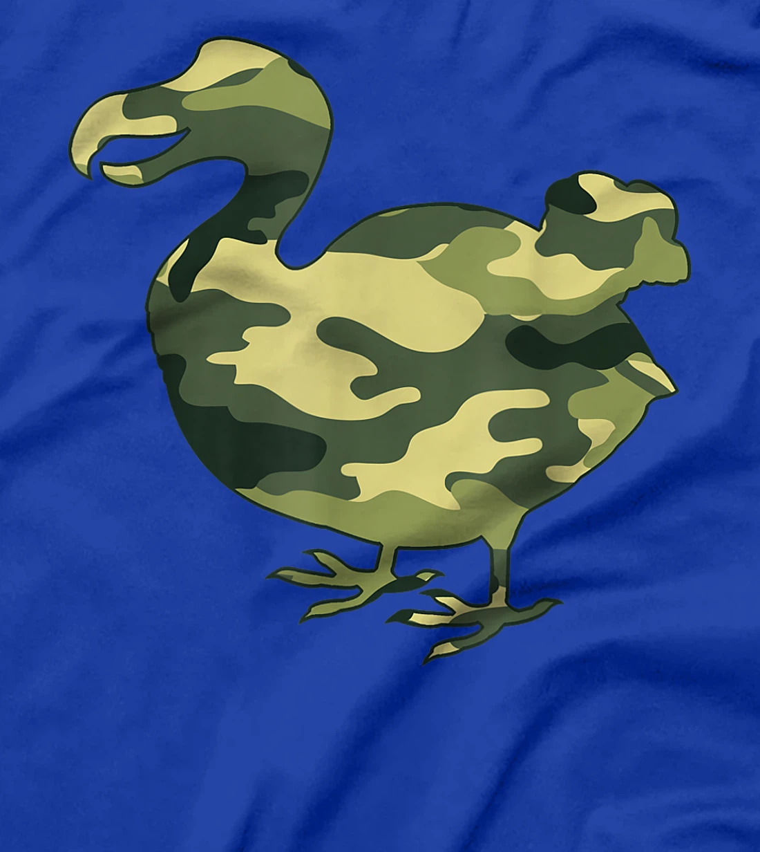 Military Dodo Camo Men Print US Flightless Bird Veteran Gift T-Shirt