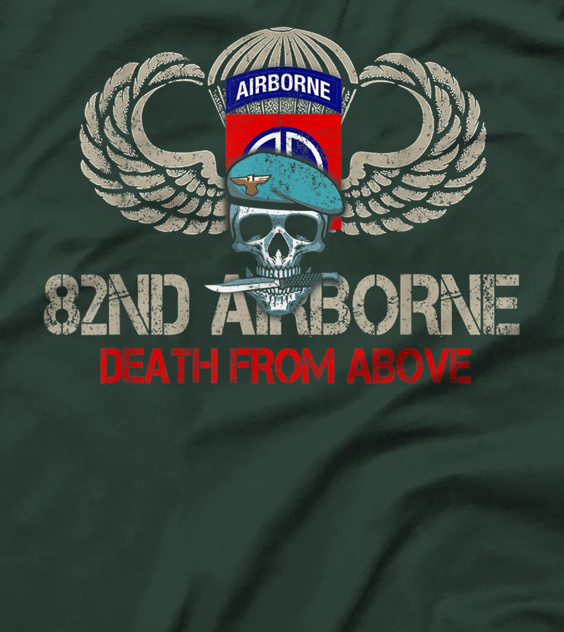 Death From Above 82nd Airborne Division Tshirt, Veterans Day T-Shirt